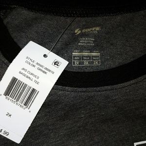 Soffe Tops - NWT - Barre So Hard Jersey T-Shirt Soffe Tops - NWT - Barre So Hard Jersey T-Shirt